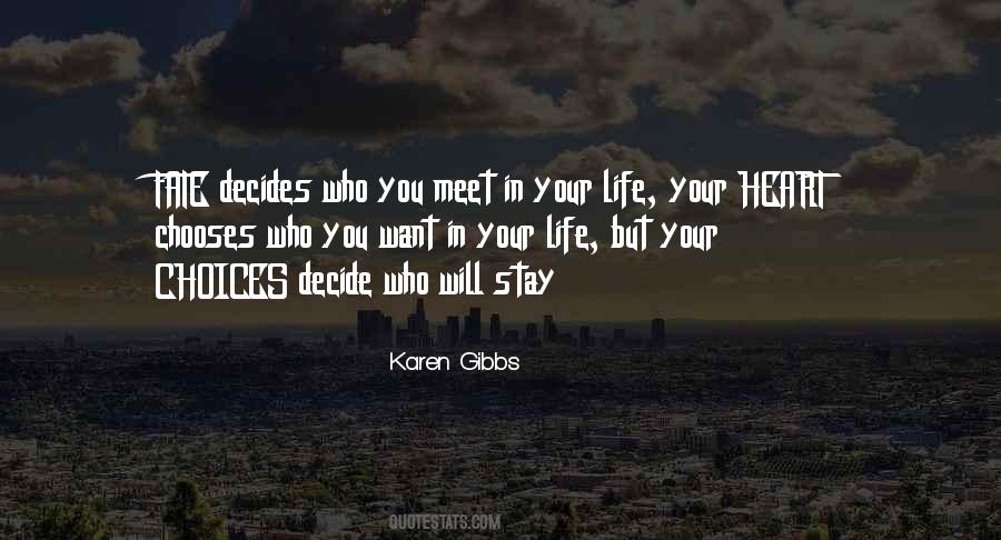 Life Decides Quotes #1118556