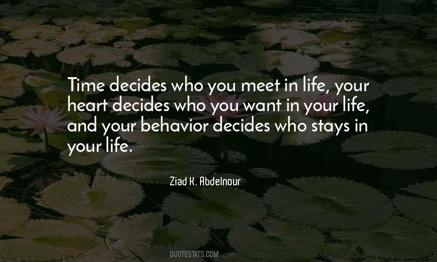 Life Decides Quotes #518926