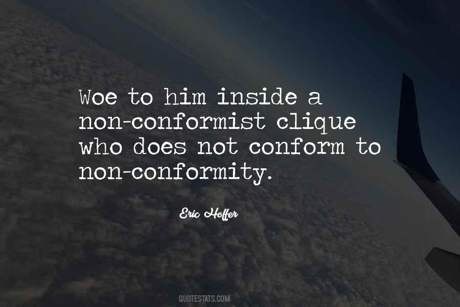 Quotes About Conformity #1194354