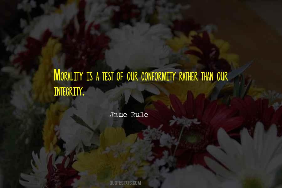 Quotes About Conformity #962947