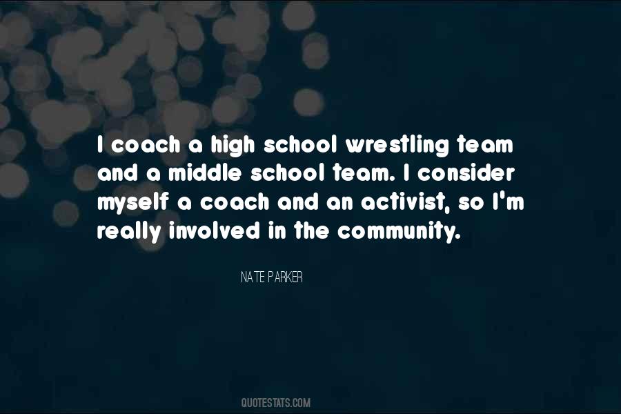 Quotes About Wrestling In High School #400626