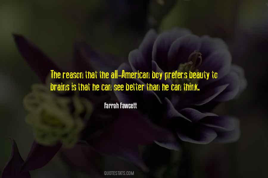 Brains Or Beauty Quotes #1837127