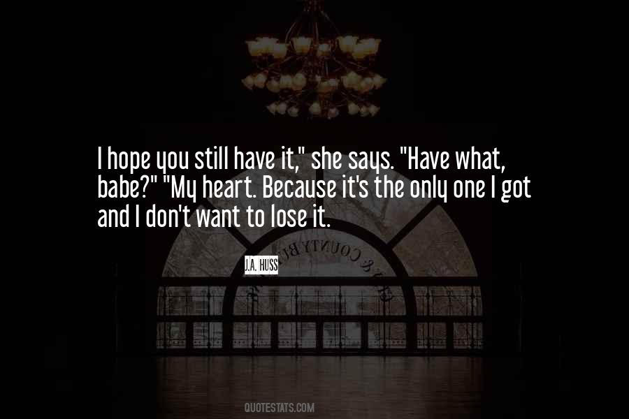 Quotes About My Babe #1320691