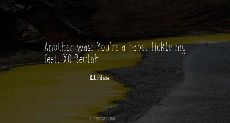 Quotes About My Babe #991443