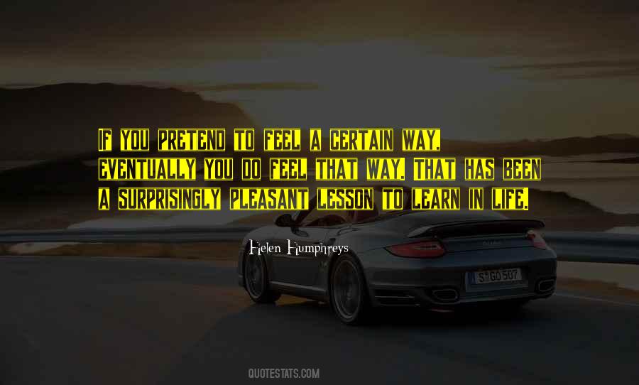 Lesson To Learn In Life Quotes #1351936