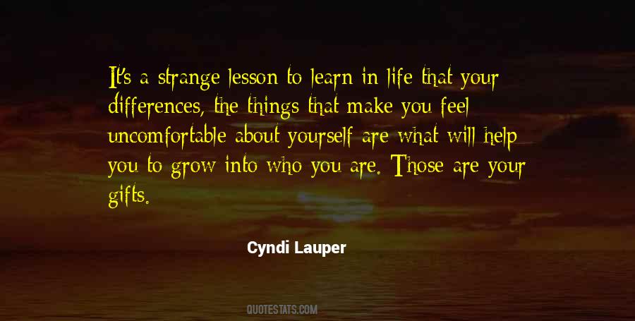 Lesson To Learn In Life Quotes #1572486