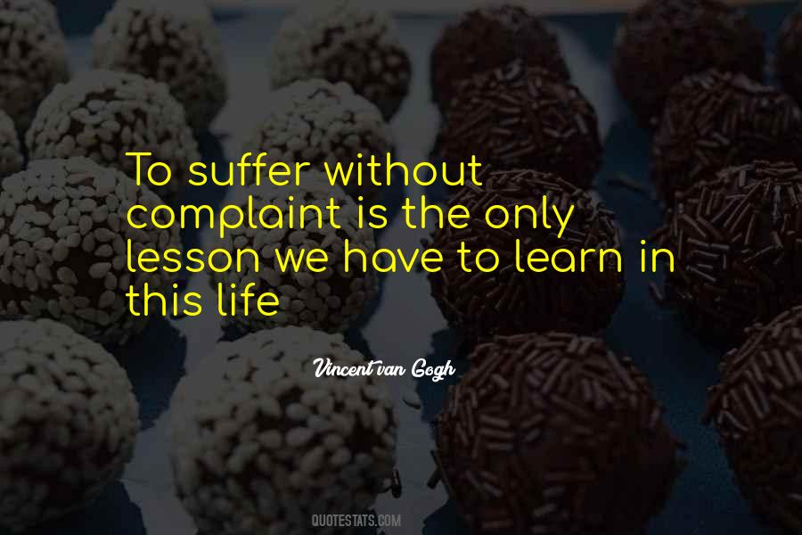 Lesson To Learn In Life Quotes #992848