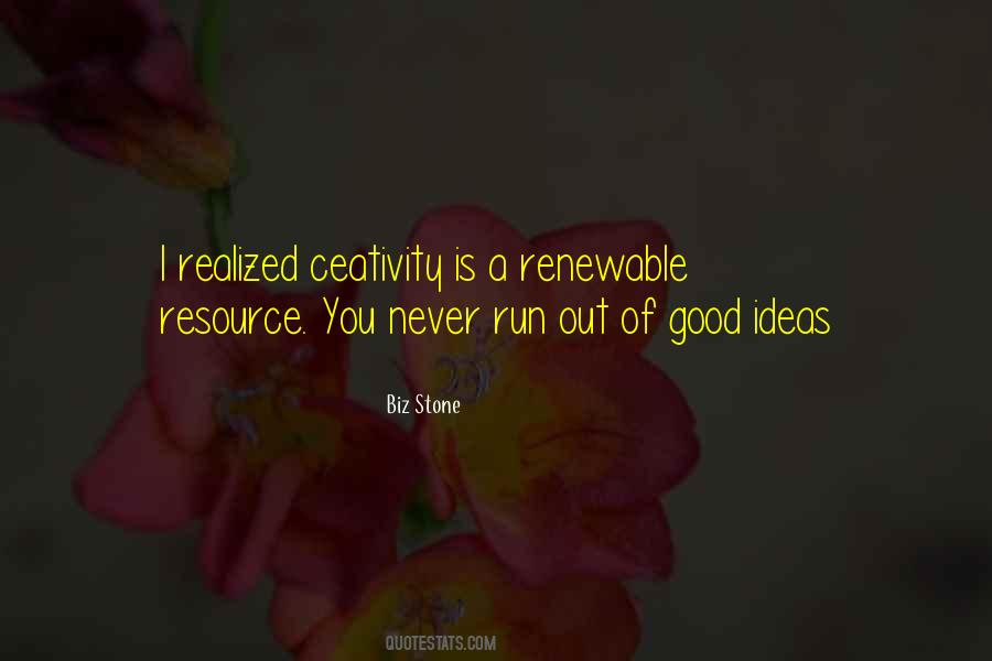 Renewable Resource Quotes #1715849