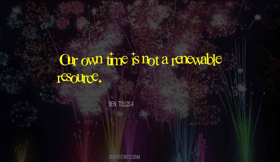 Renewable Resource Quotes #233063