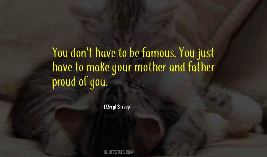 Quotes About Proud Mother #1270948