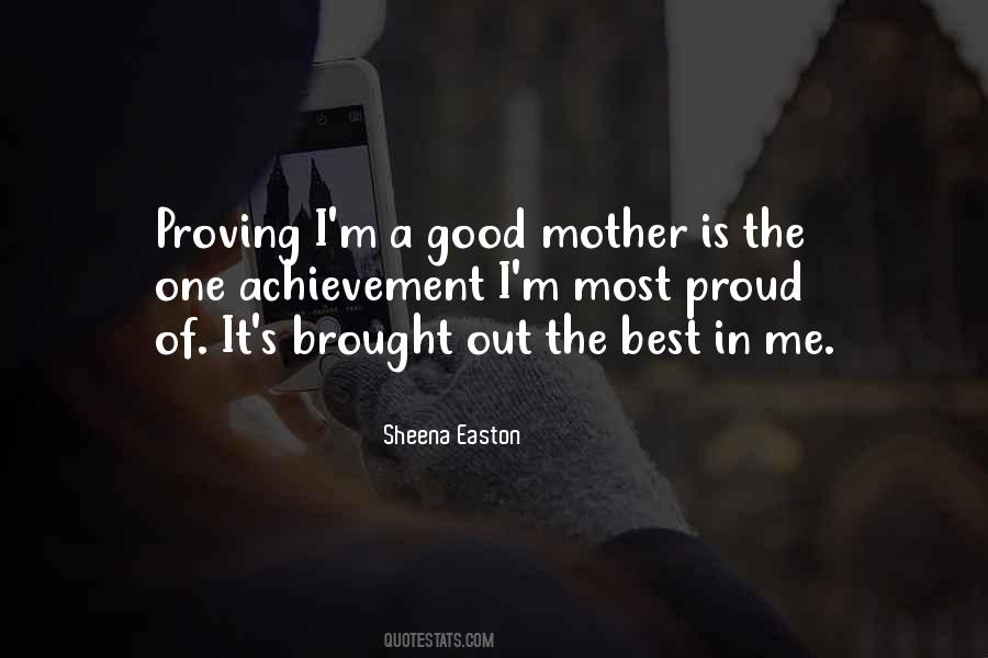 Quotes About Proud Mother #880619