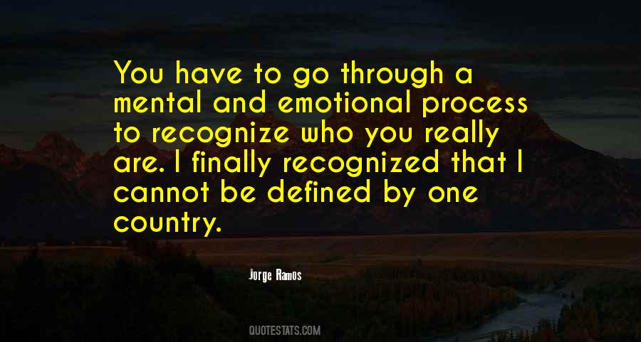 You Are Recognized Quotes #174843