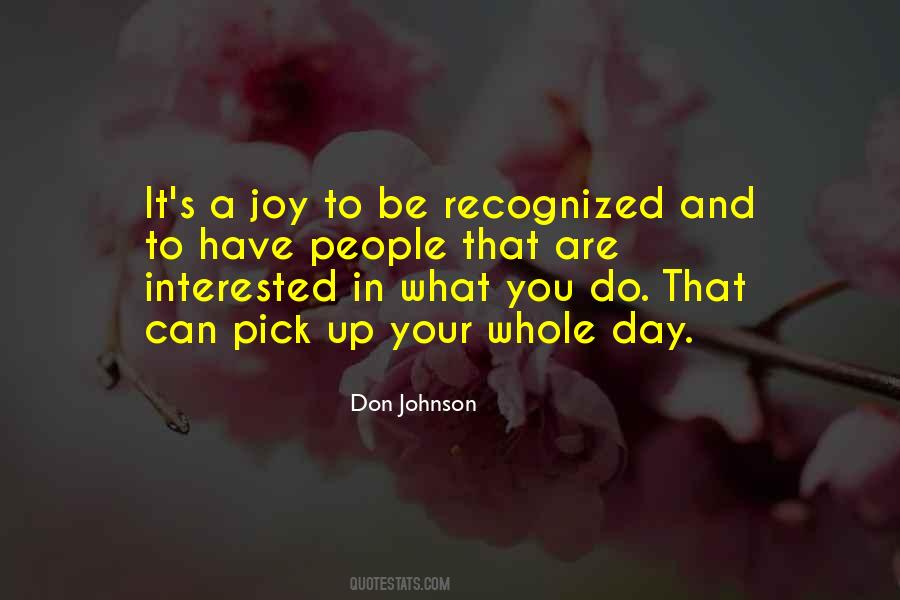 You Are Recognized Quotes #827777