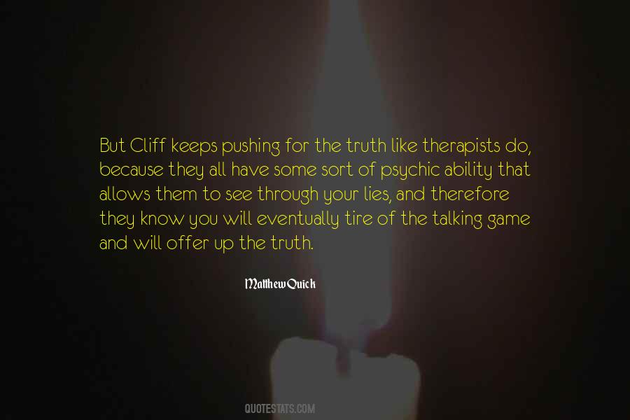 Quotes About Therapists #879937