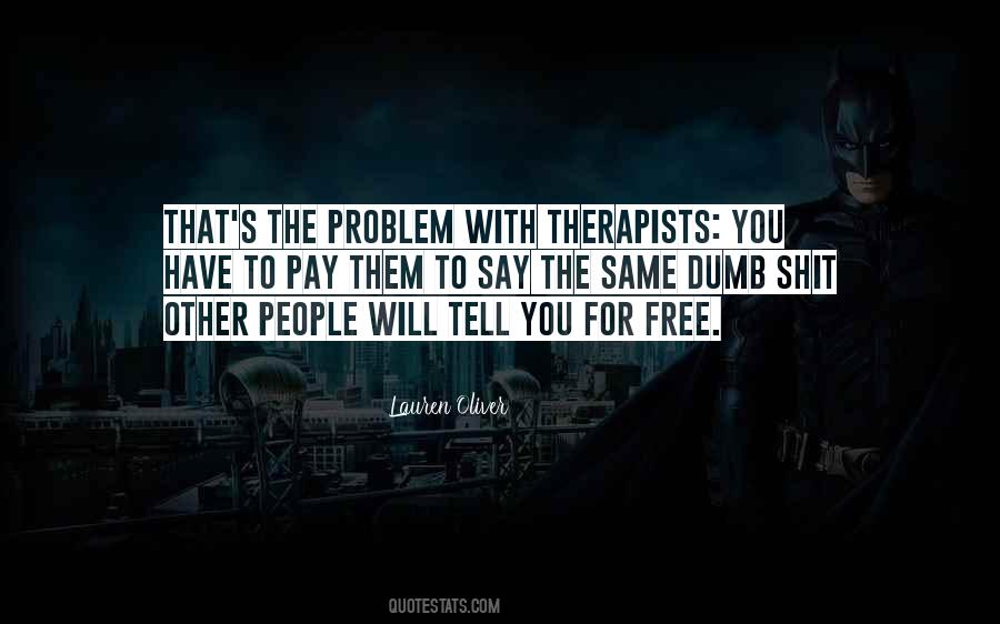 Quotes About Therapists #956430