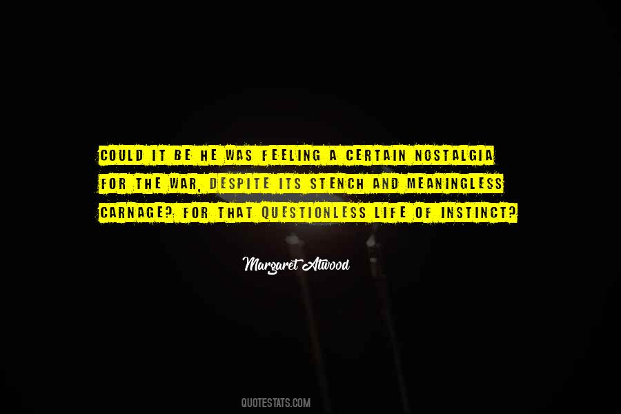 Quotes About A Meaningless Life #146572