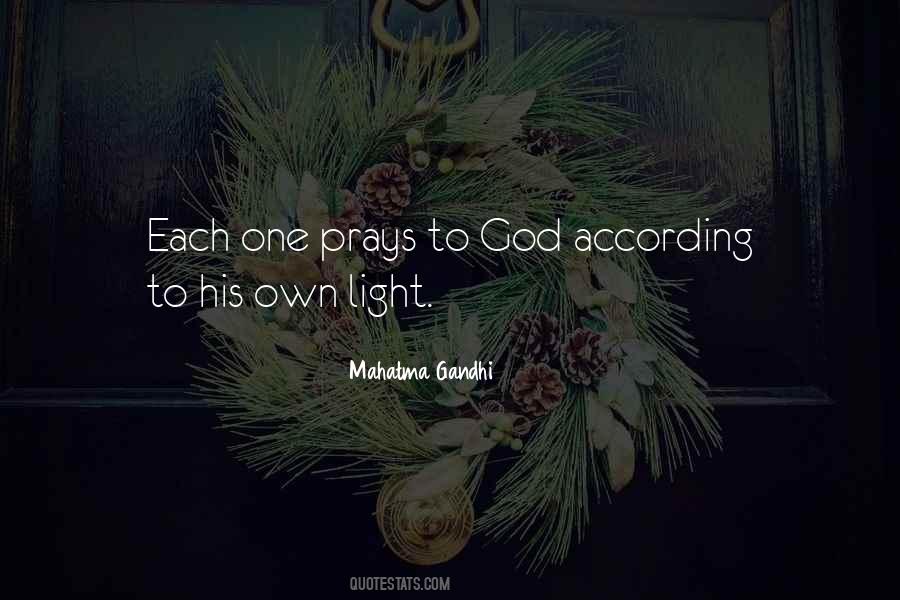 Own Light Quotes #1144412