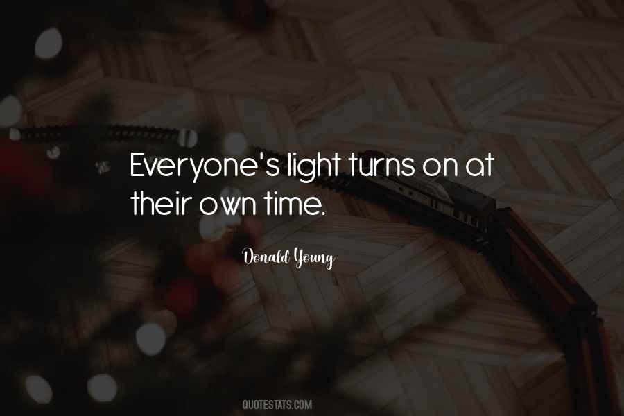 Own Light Quotes #373044