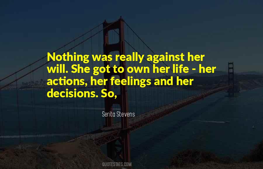 Quotes About Her Feelings #1236994