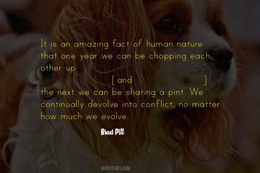 Quotes About Nature Of Conflict #1343895