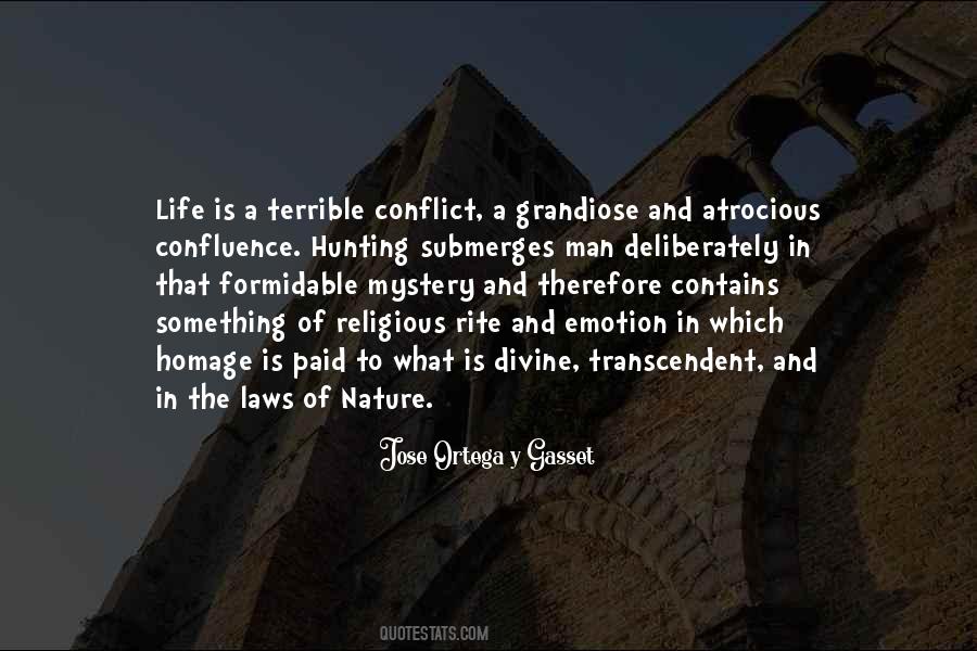 Quotes About Nature Of Conflict #1706150
