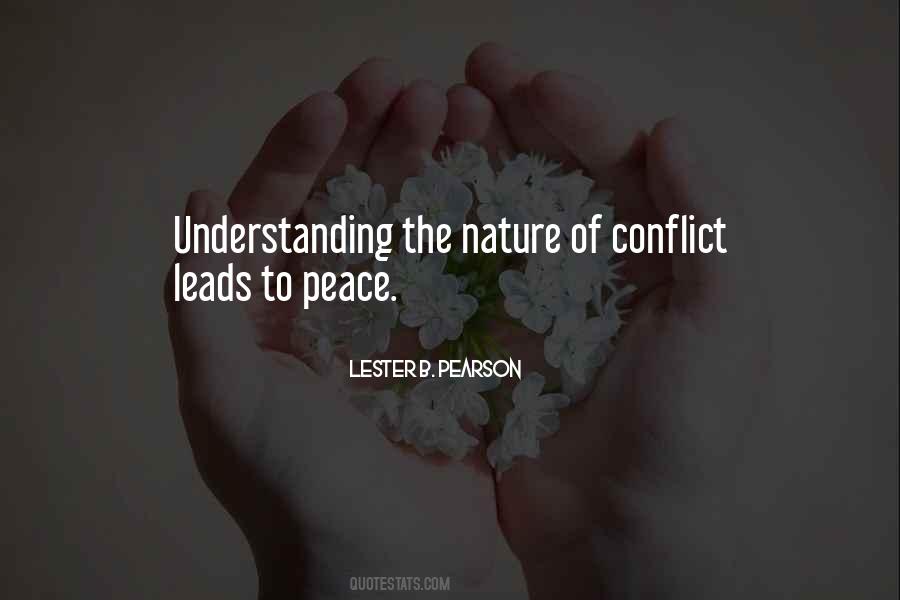Quotes About Nature Of Conflict #552494