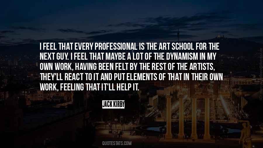 Quotes About Art School #1247687