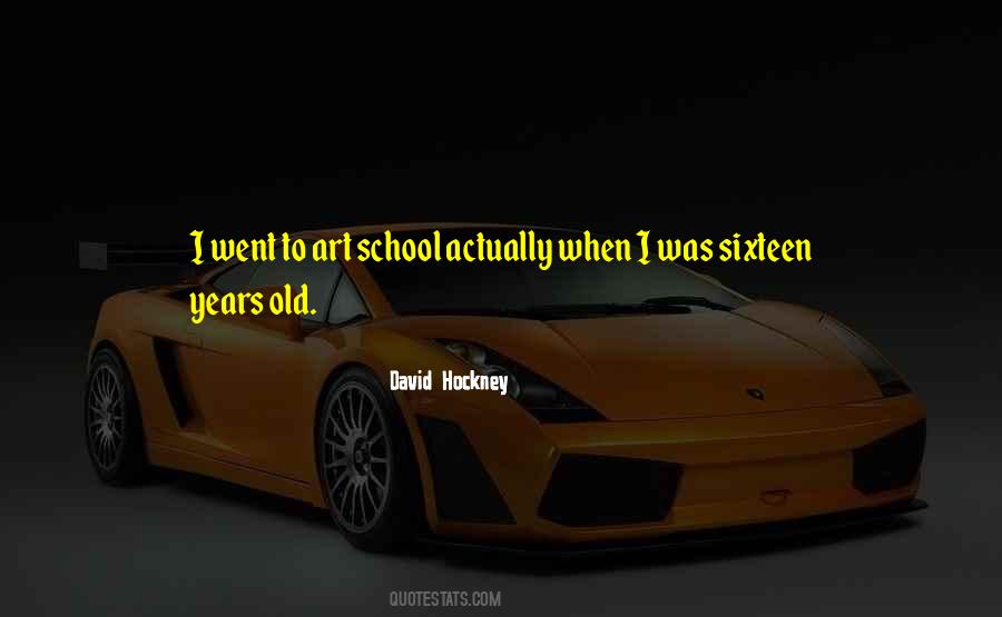 Quotes About Art School #346706