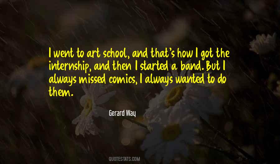 Quotes About Art School #383808