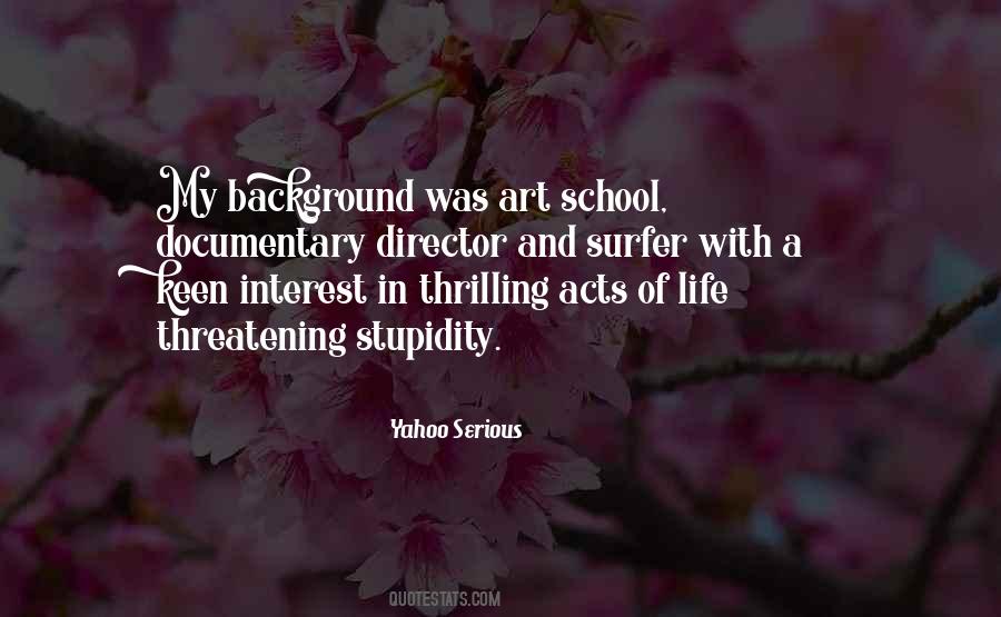 Quotes About Art School #401563