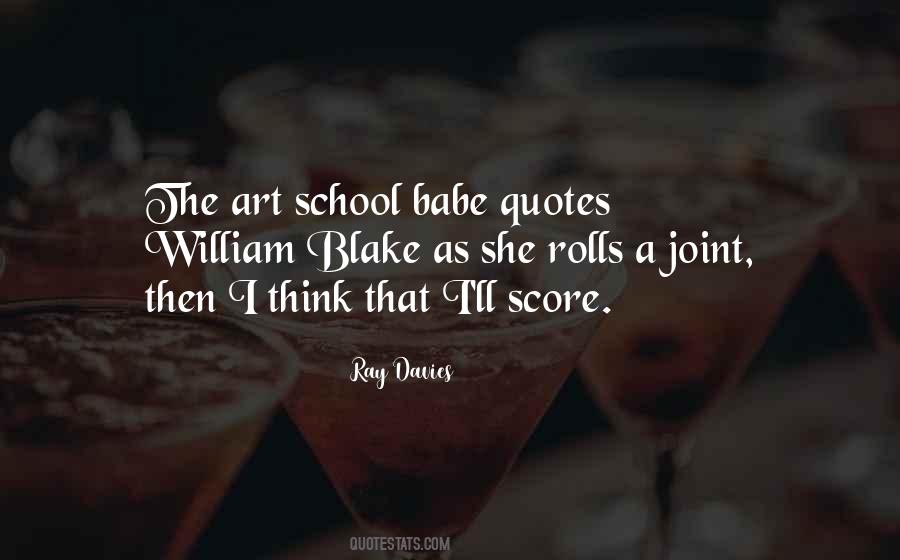 Quotes About Art School #898863