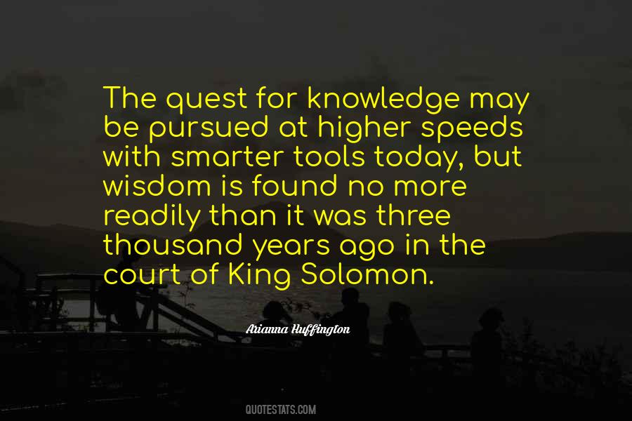 Quotes About Quest For Knowledge #1437547