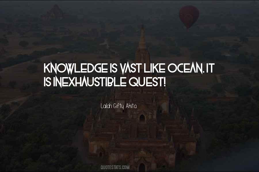 Quotes About Quest For Knowledge #1453170