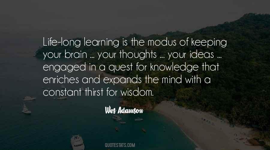 Quotes About Quest For Knowledge #152174