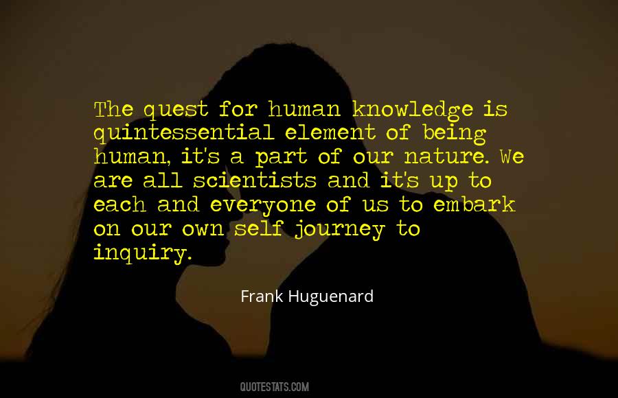 Quotes About Quest For Knowledge #730065