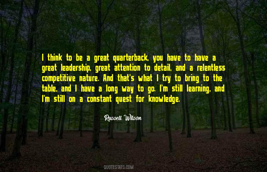 Quotes About Quest For Knowledge #826919