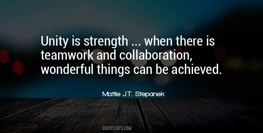 Quotes About Teamwork And Collaboration #535025