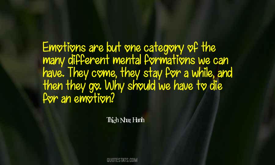 Emotion One Quotes #480153