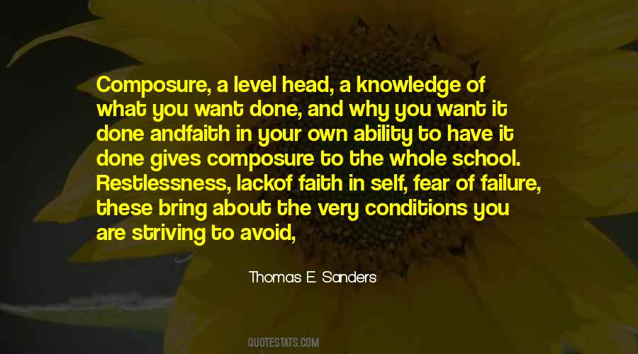 Quotes About Composure #1110012