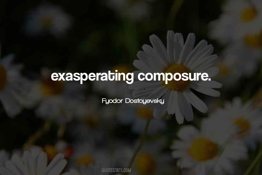 Quotes About Composure #903643