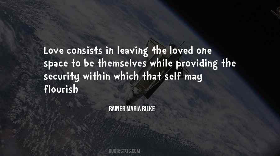 Rainer Maria Rilke Love Quotes #1275903