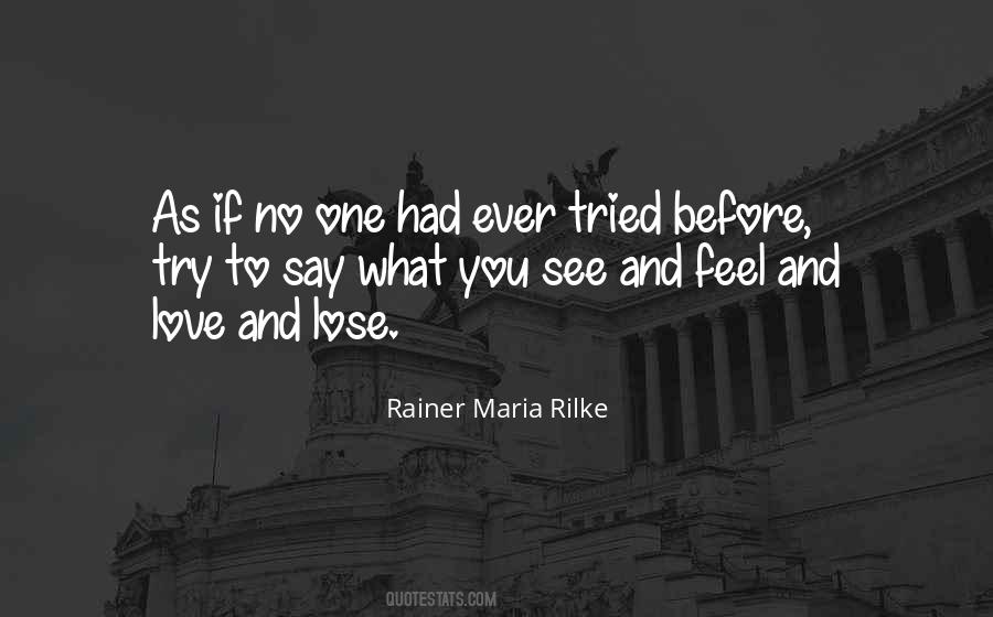 Rainer Maria Rilke Love Quotes #640041