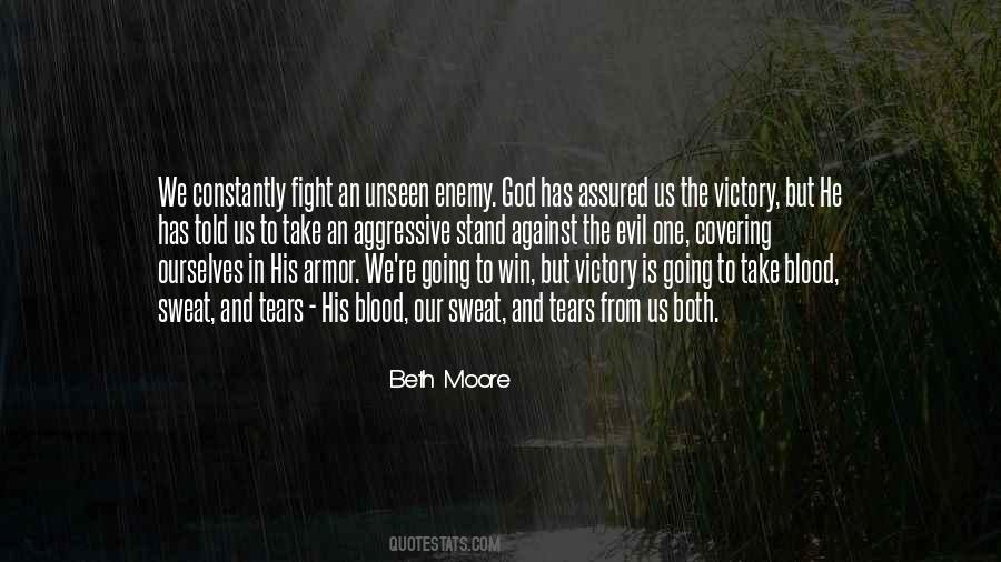 Fight From Victory Quotes #1230559