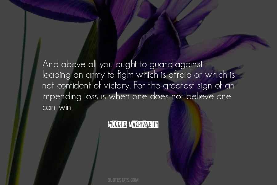 Fight From Victory Quotes #185997