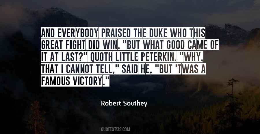 Fight From Victory Quotes #525913