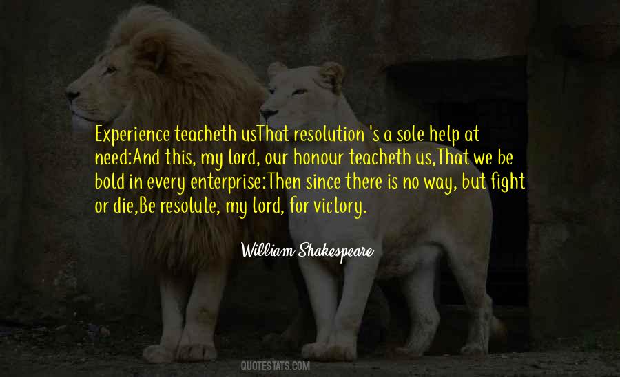 Fight From Victory Quotes #717710
