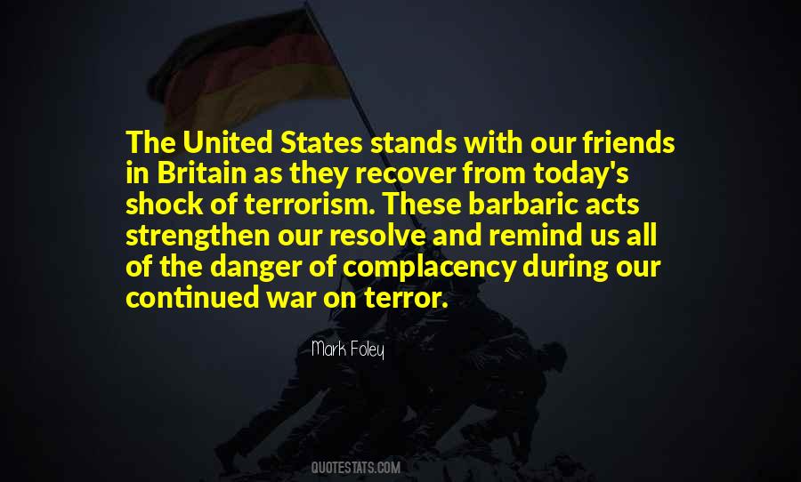 Acts Of Terror Quotes #1578758