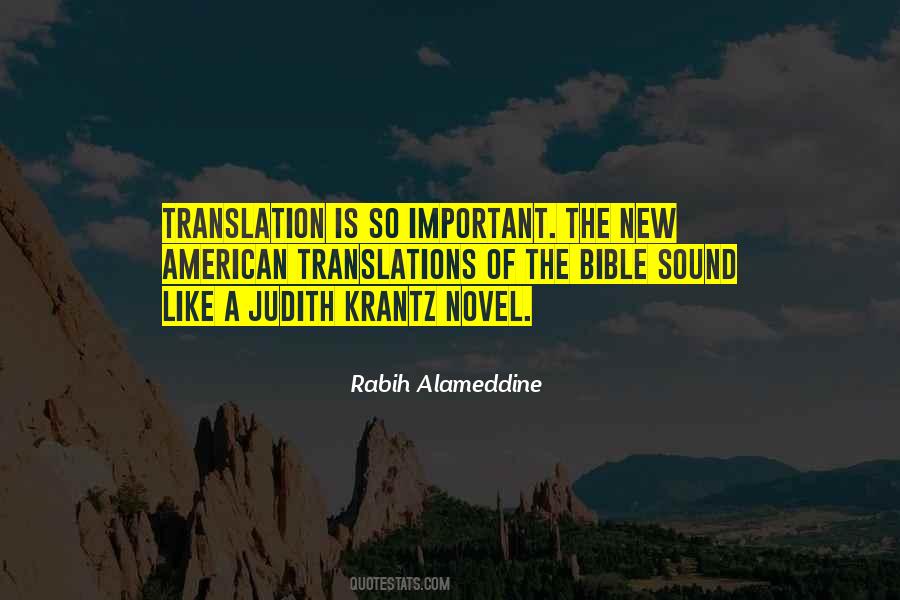 Translations Of The Bible Quotes #1836938