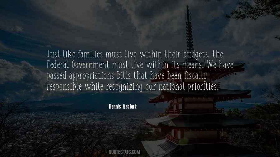 Appropriations Bills Quotes #1436118