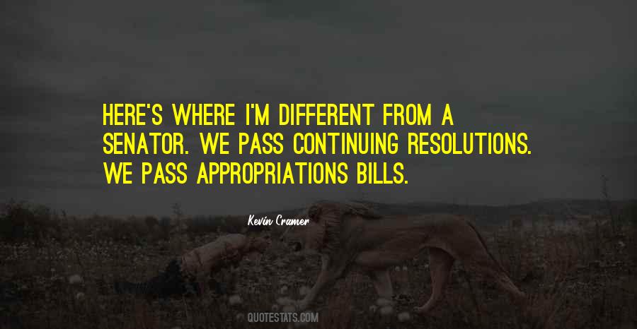 Appropriations Bills Quotes #1466869